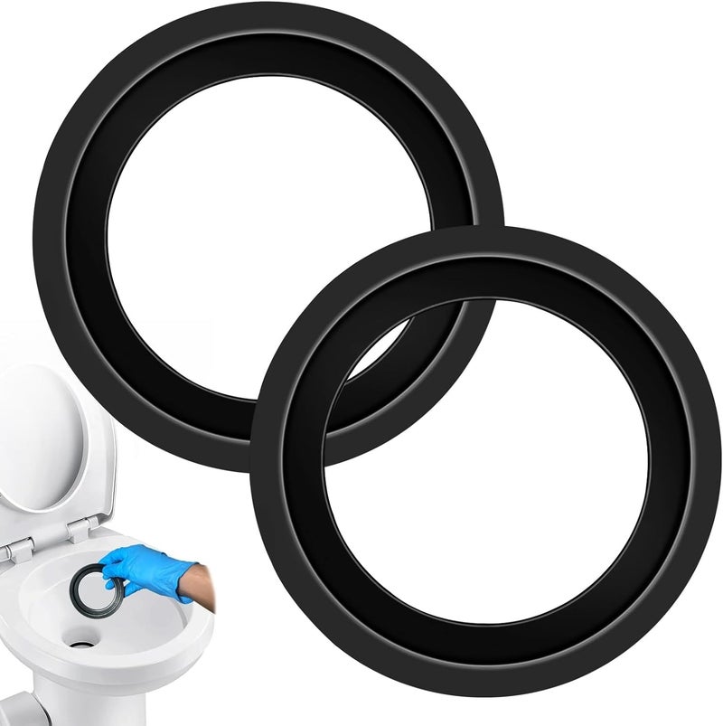NIULPFZTK 2 Pcs 385311658 Flush Ball Seal Kit, RV Toilet Seal for Dometic 300, 310, 320, Solve The Problems of Water Leakage and Unpleasant Odors - Image 1